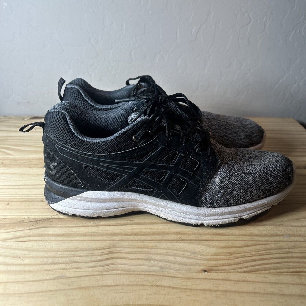 Asics Women’s Gel Torrance Size 8 Gray Black Running Shoes Low Top T7J8N